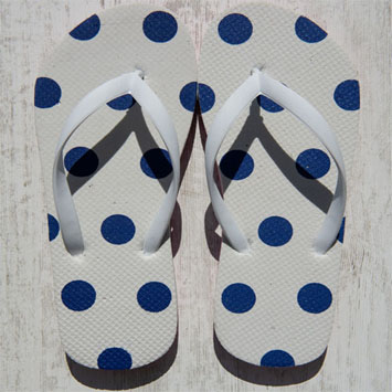 Puantiyeli Parmak Arası Terlikler